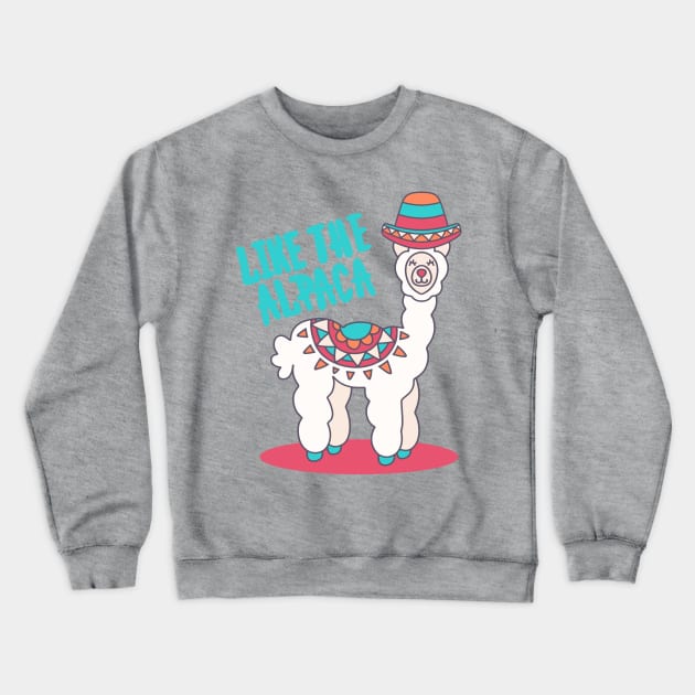 Alpaca Crewneck Sweatshirt by Mashmuh